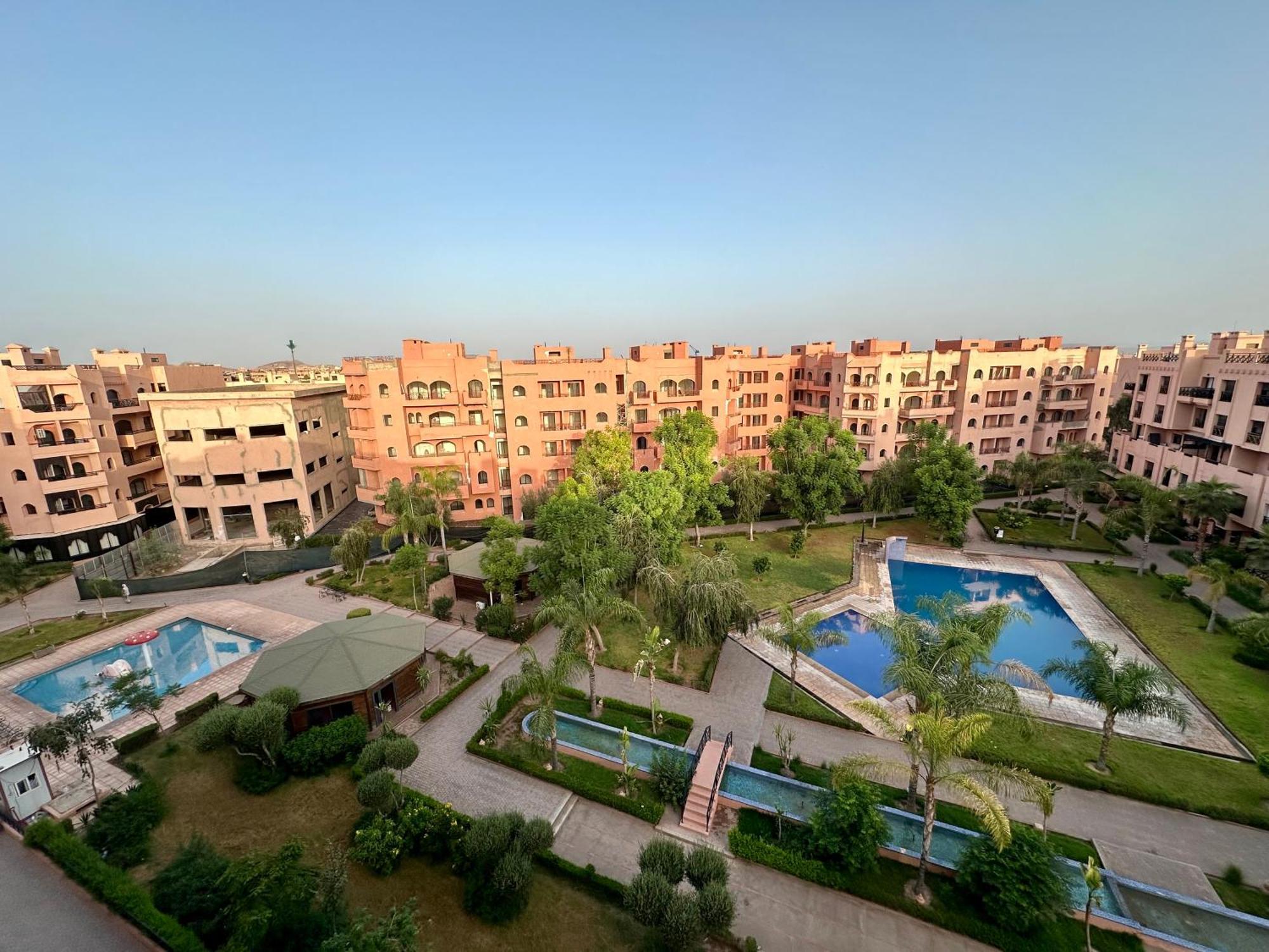 Oasis De Detente Avec Terrasse Et Vue Sur Piscine Marrakesh Exterior foto